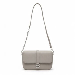 Balenciaga-Inspired Crossbody Bag – Modern Luxury in Minimal Design