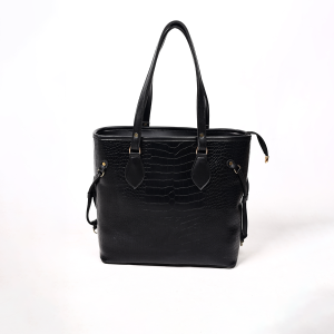 Crocodile Textured Tote Bag