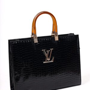 Louis Vuitton- Crocodile -Embossed Tote Bag