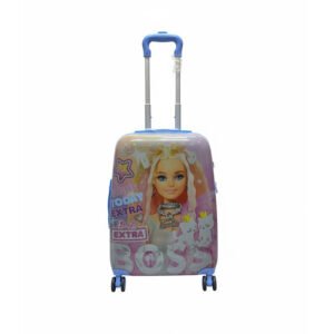 Barbie “Boss Babe” 18-Inch Kids Trolley Bag – Pink Edition