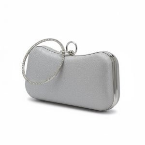 Evening Metallic Clutch