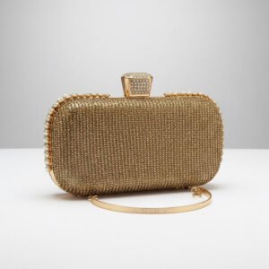 Luxury Evening – Metallic Clutch